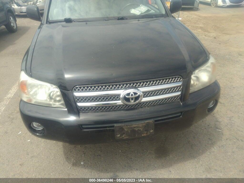 JTEDW21A460014751 2006 TOYOTA HIGHLANDER HYBRID photo no. 6