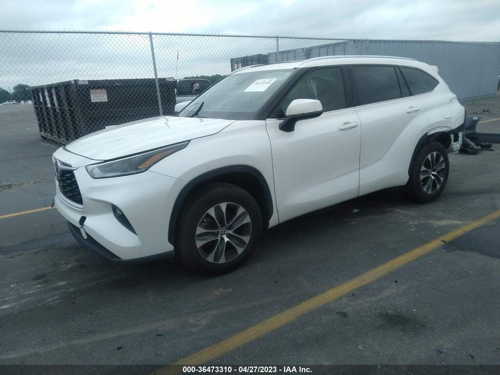 5TDHZRAH3MS071522 2021 TOYOTA HIGHLANDER photo no. 2