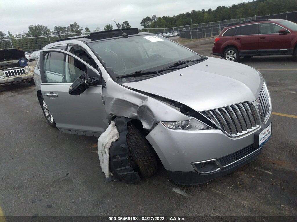2LMDJ8JK3DBL22231 2013 LINCOLN MKX photo no. 1