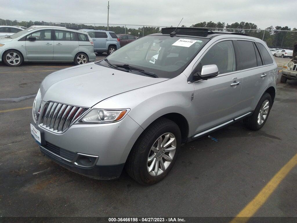 2LMDJ8JK3DBL22231 2013 LINCOLN MKX photo no. 2