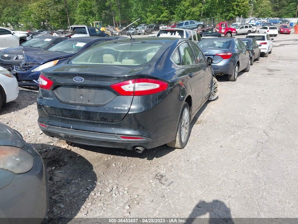 3FA6P0LUXER210462 2014 FORD FUSION HYBRID photo no. 4