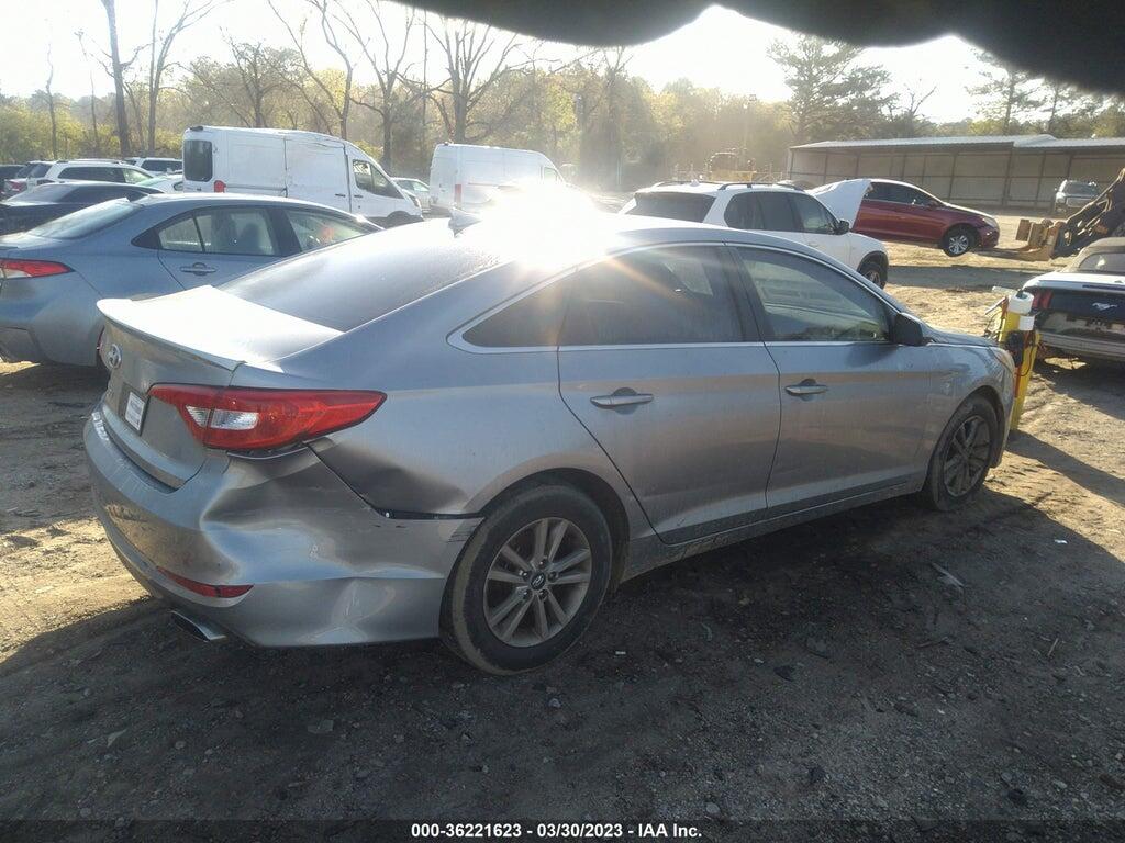 5NPE24AF0FH003485 2015 HYUNDAI SONATA photo no. 4