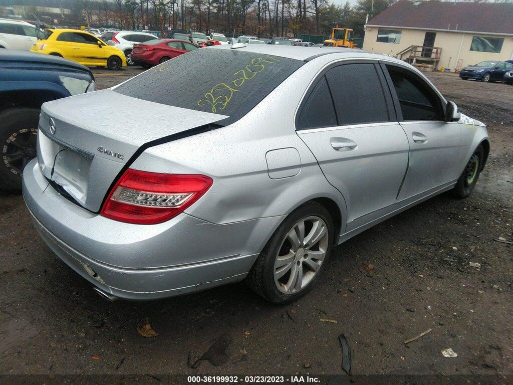 WDDGF81X69F246123 2009 MERCEDES-BENZ C 300 photo no. 4