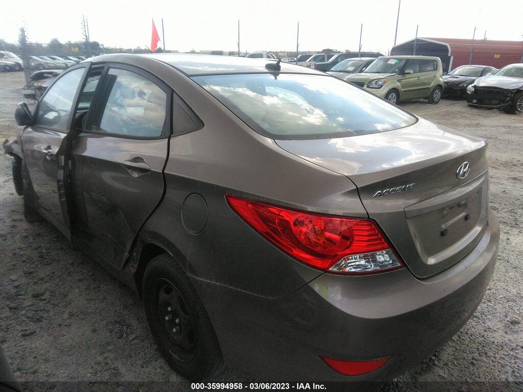 KMHCT4AE3EU686472 2014 HYUNDAI ACCENT photo no. 3