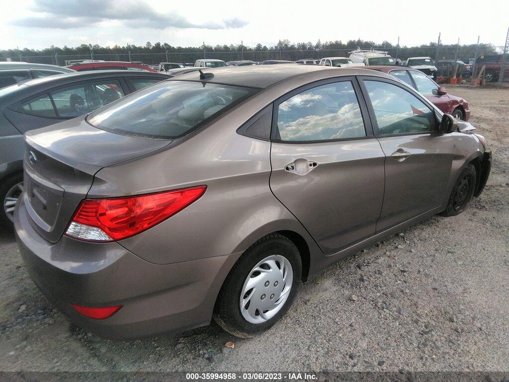 KMHCT4AE3EU686472 2014 HYUNDAI ACCENT photo no. 4