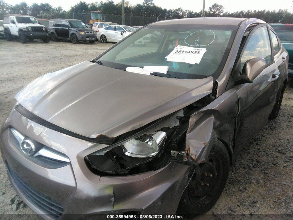 KMHCT4AE3EU686472 2014 HYUNDAI ACCENT photo no. 6