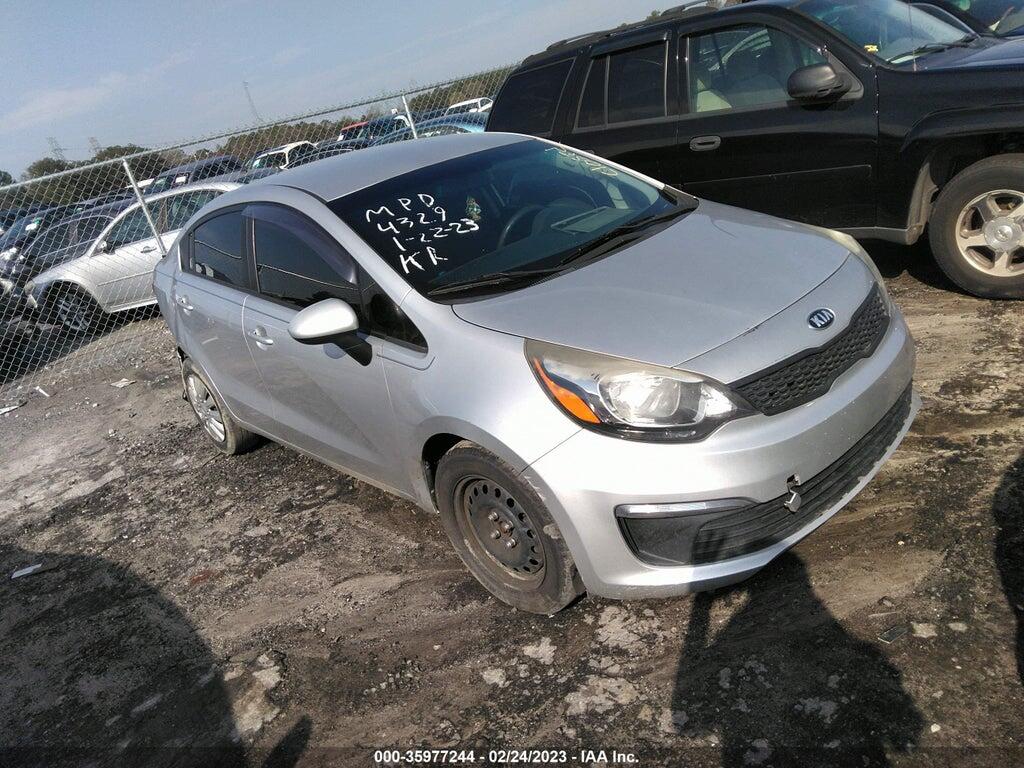 KNADM4A37G6574329 2016 KIA RIO photo no. 1