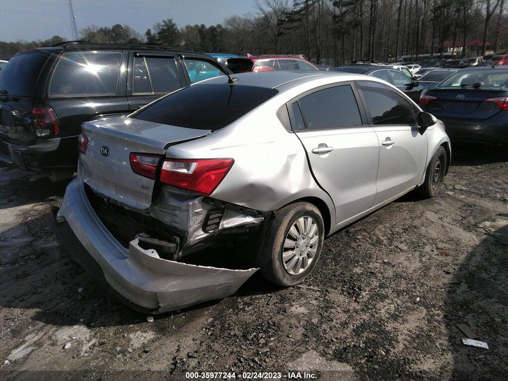 KNADM4A37G6574329 2016 KIA RIO photo no. 4