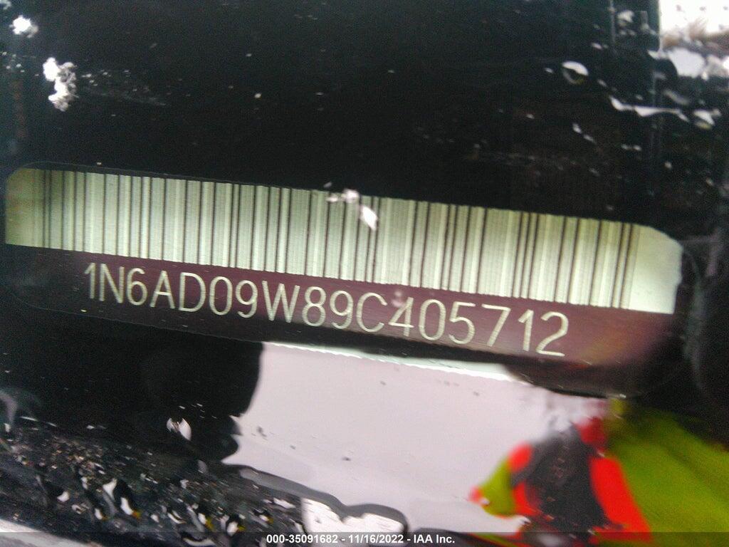 1N6AD09W89C405712 2009 NISSAN FRONTIER photo no. 9