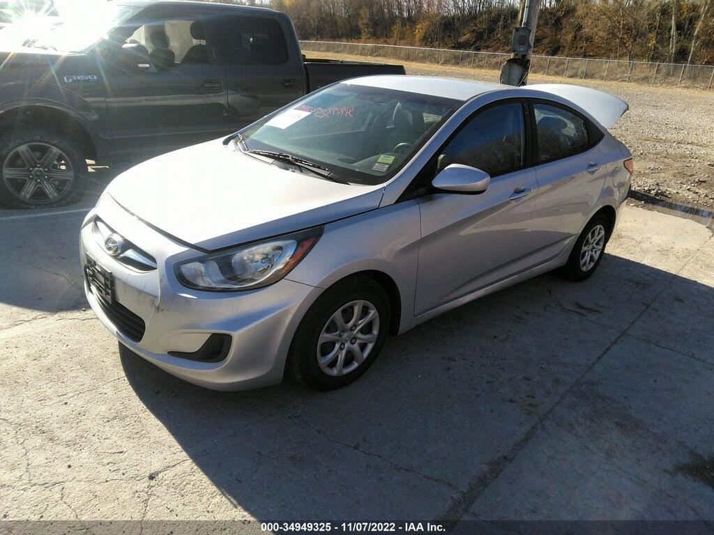 KMHCT4AE3EU719678 2014 HYUNDAI ACCENT photo no. 2
