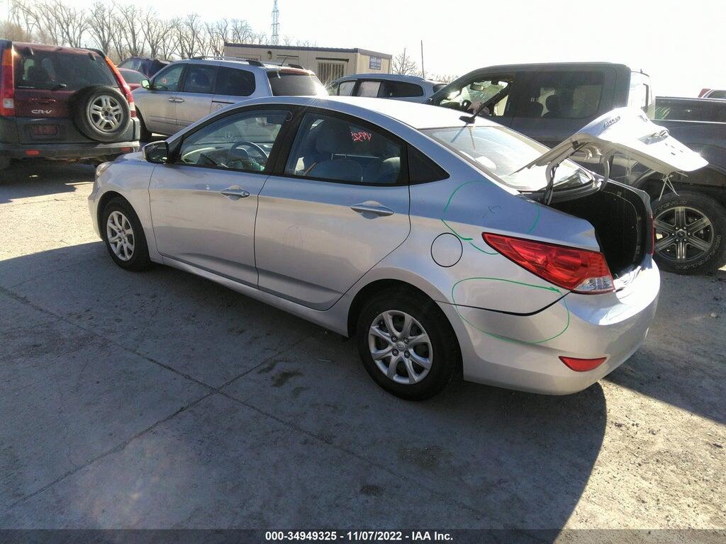 KMHCT4AE3EU719678 2014 HYUNDAI ACCENT photo no. 3
