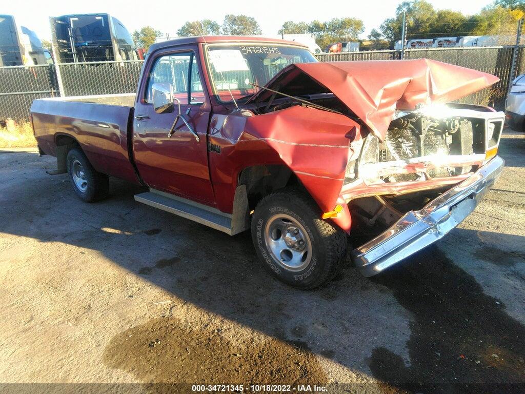 1985 DODGE D-SERIES 1B7FD14T7FS534795