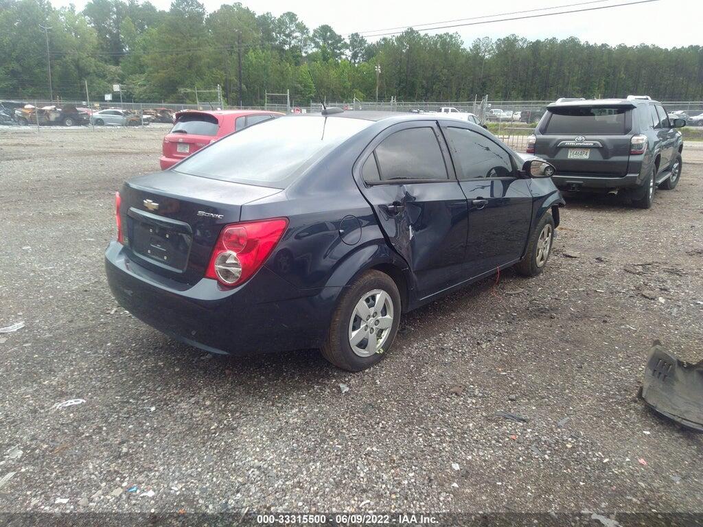 1G1JA5SH3F4200575 2015 CHEVROLET SONIC photo no. 4