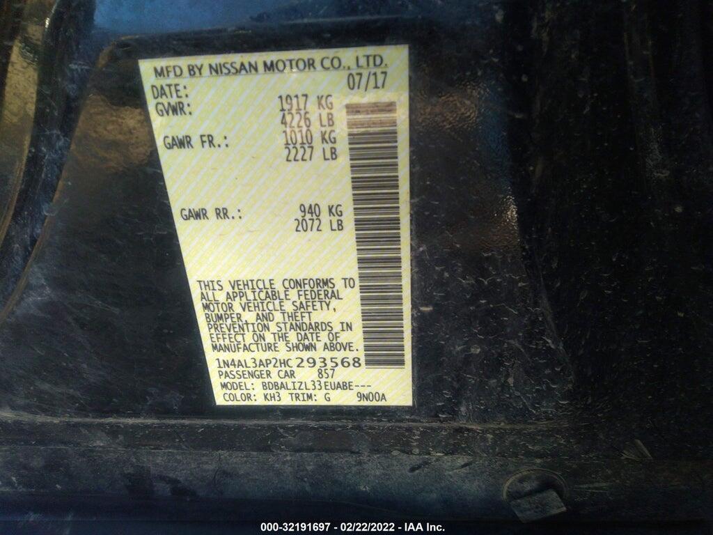 1N4AL3AP2HC293568 2017 NISSAN ALTIMA photo no. 9