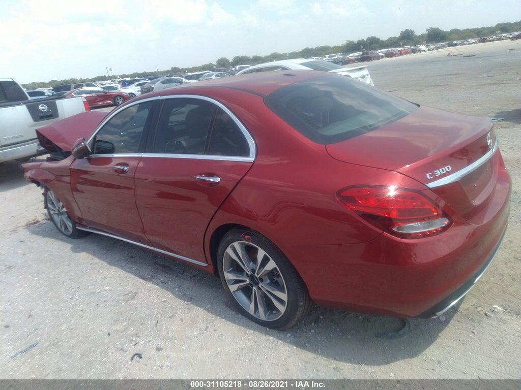 55SWF4JB5JU272027 2018 MERCEDES-BENZ C 300 photo no. 3