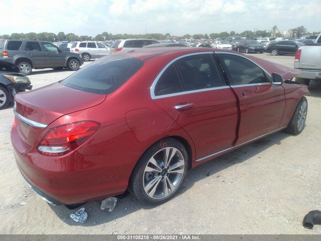 55SWF4JB5JU272027 2018 MERCEDES-BENZ C 300 photo no. 4