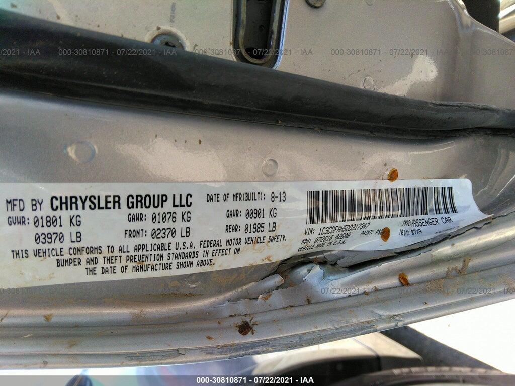 1C3CDFAH5DD317347 2013 DODGE DART photo no. 9