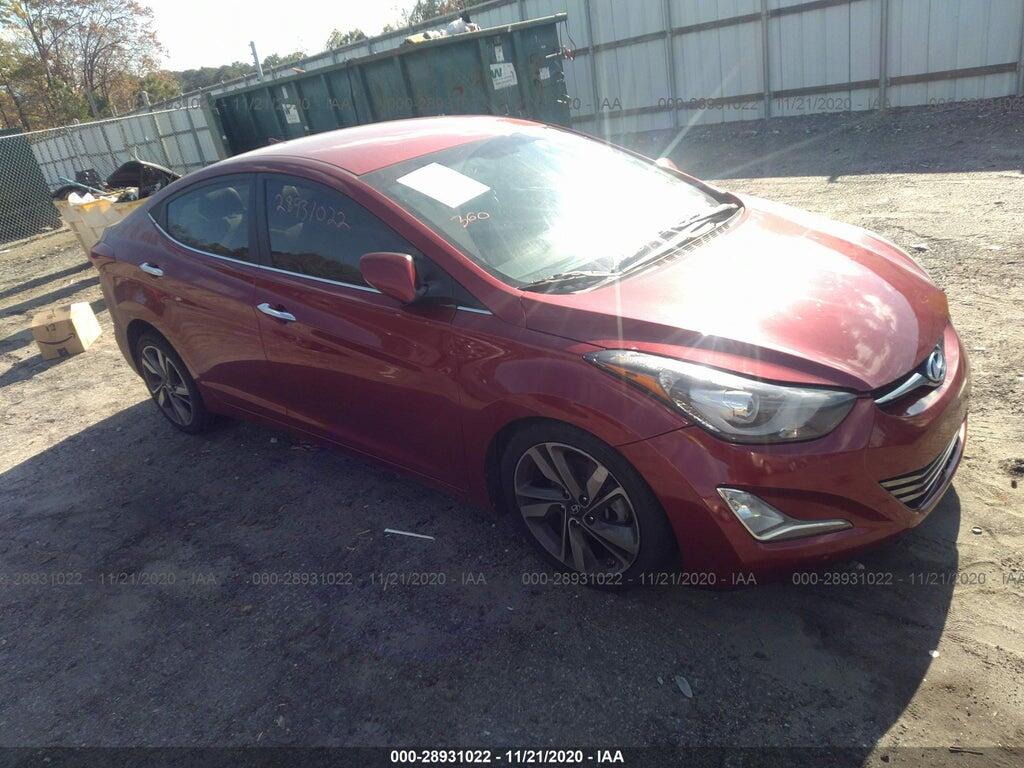 5NPDH4AE3EH482971 2014 HYUNDAI ELANTRA photo no. 1