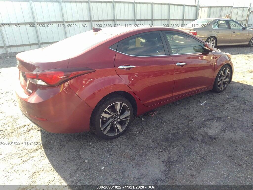 5NPDH4AE3EH482971 2014 HYUNDAI ELANTRA photo no. 4