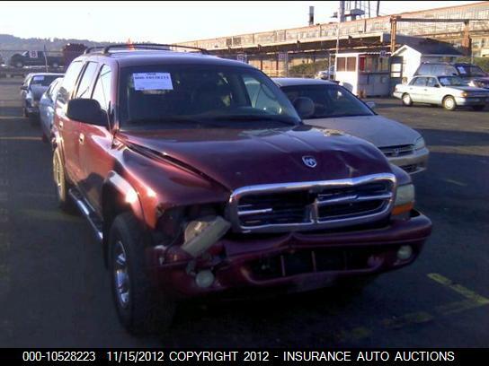 1B4HS48Z42F193841 2002 DODGE DURANGO photo no. 1