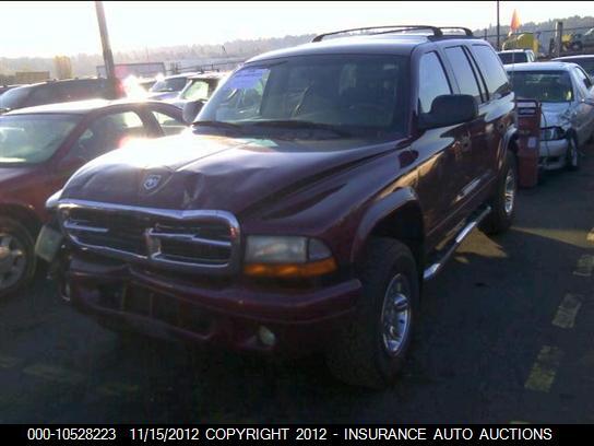 1B4HS48Z42F193841 2002 DODGE DURANGO photo no. 2