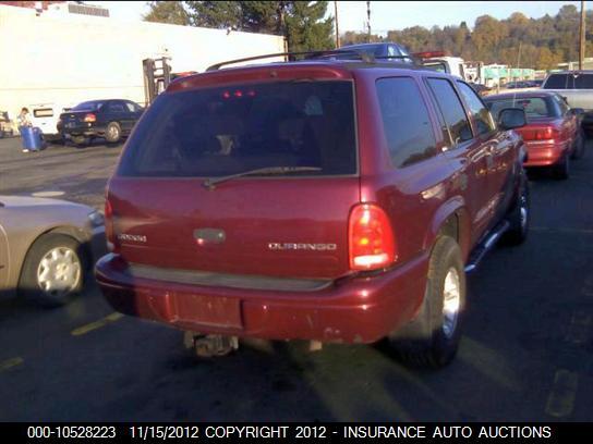 1B4HS48Z42F193841 2002 DODGE DURANGO photo no. 4