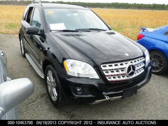 2011 MERCEDES-BENZ ML450 4JGBB9FB5BA636471