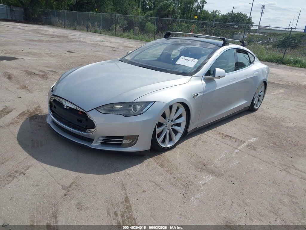 5YJSA1CN4DFP04115 2013 TESLA MODEL S photo no. 2