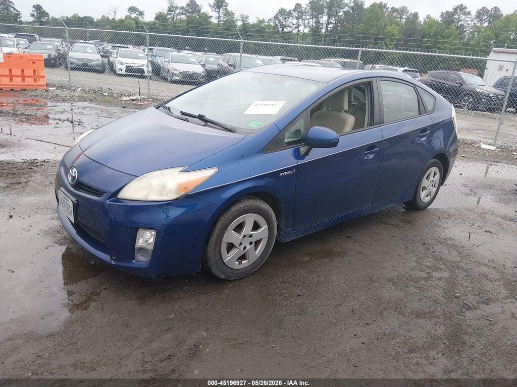 JTDKN3DU1B0289160 2011 TOYOTA PRIUS photo no. 2
