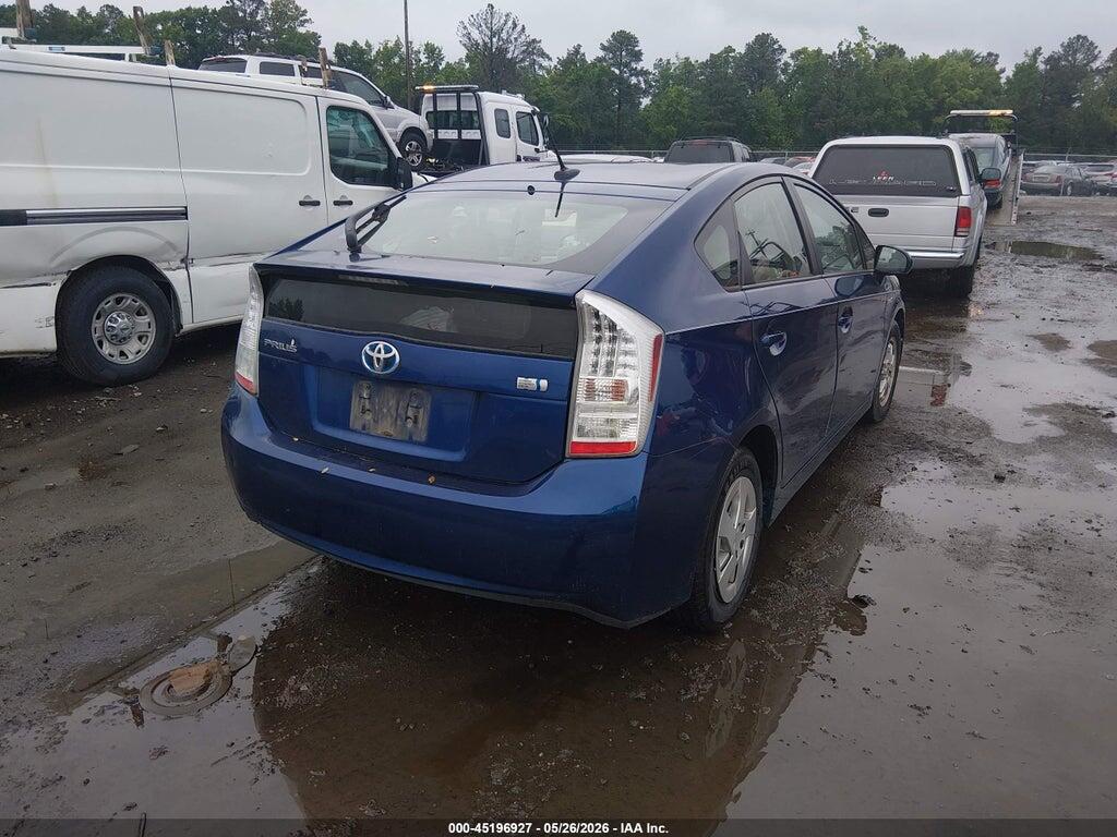 JTDKN3DU1B0289160 2011 TOYOTA PRIUS photo no. 4