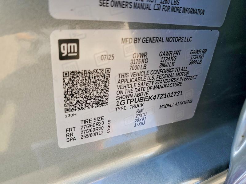 2026 GMC SIERRA K1500 SLE — Фото 12 из 12