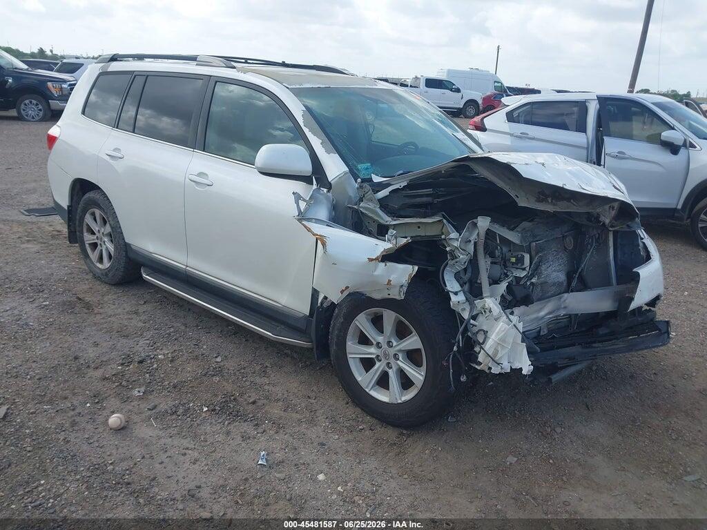5TDZK3EH8DS125980 2013 TOYOTA HIGHLANDER photo no. 1