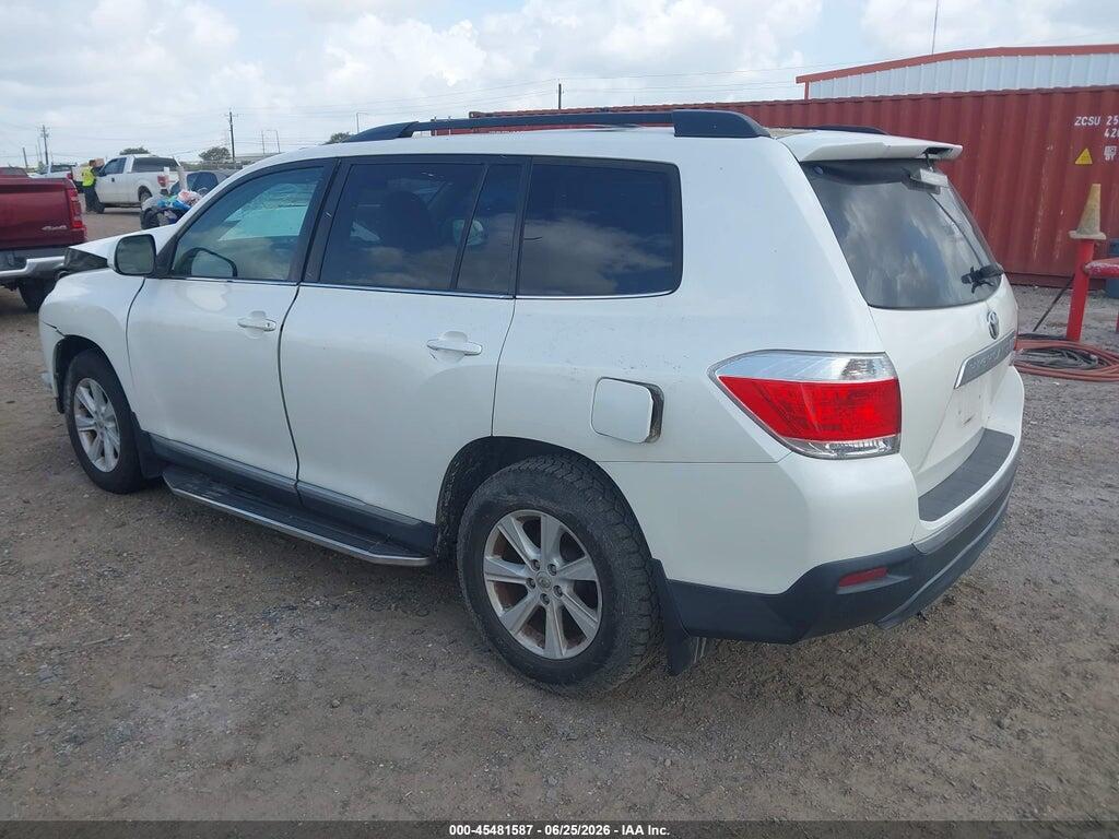 5TDZK3EH8DS125980 2013 TOYOTA HIGHLANDER photo no. 3