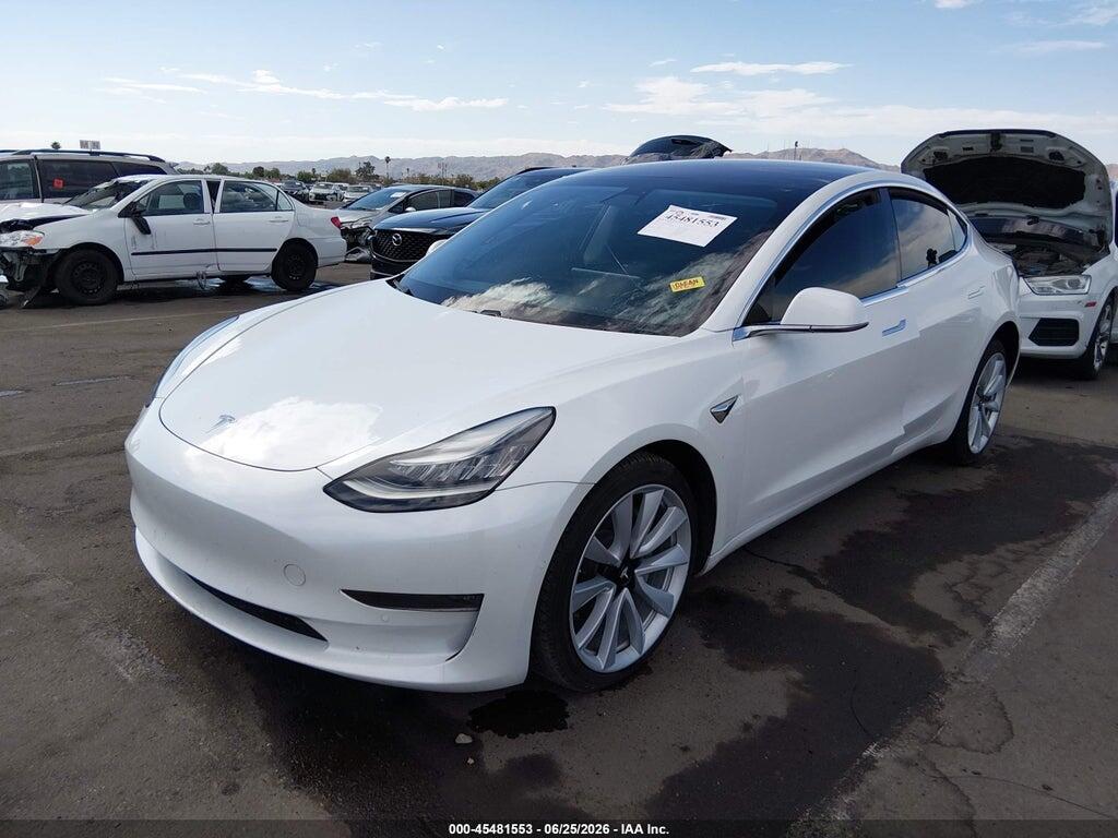 5YJ3E1EA2KF301489 2019 TESLA MODEL 3 photo no. 2