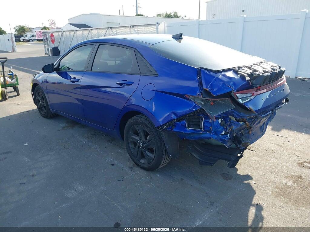 KMHLM4AG6NU328734 2022 HYUNDAI ELANTRA photo no. 3