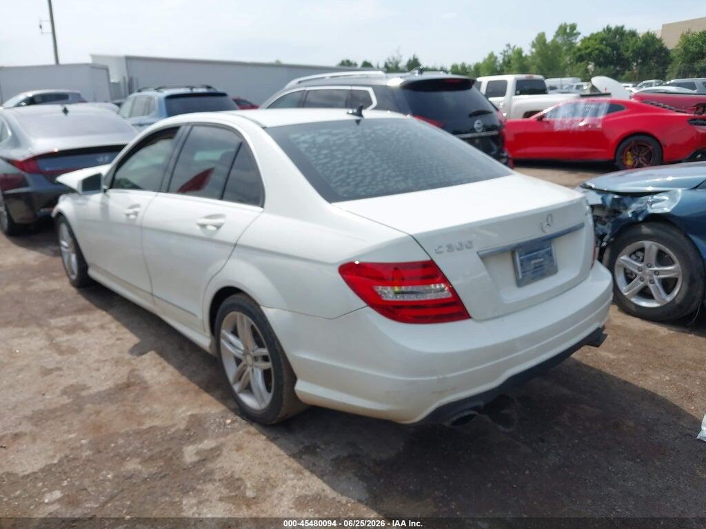 WDDGF8BB4CR202436 2012 MERCEDES-BENZ C 300 photo no. 3