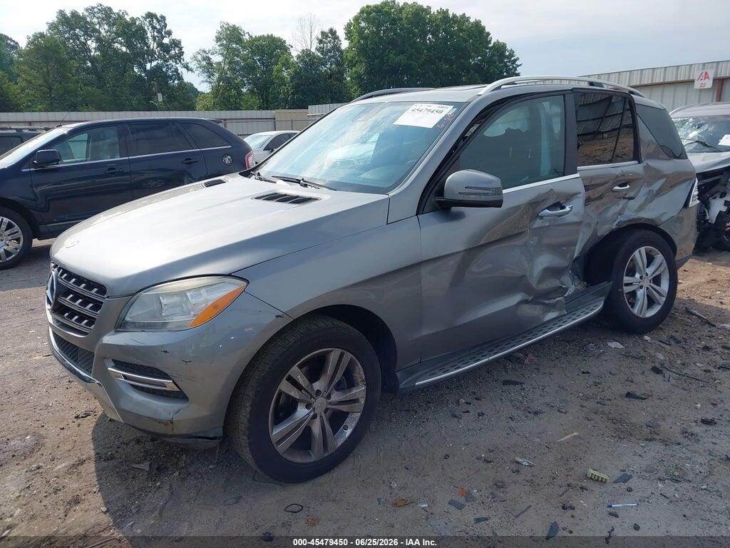 4JGDA5JB7DA219478 2013 MERCEDES-BENZ ML 350 photo no. 2
