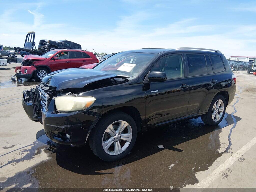 JTEDS43AX82055378 2008 TOYOTA HIGHLANDER photo no. 2