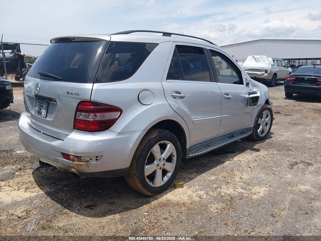 4JGBB8GB8BA719675 2011 MERCEDES-BENZ ML 350 photo no. 4