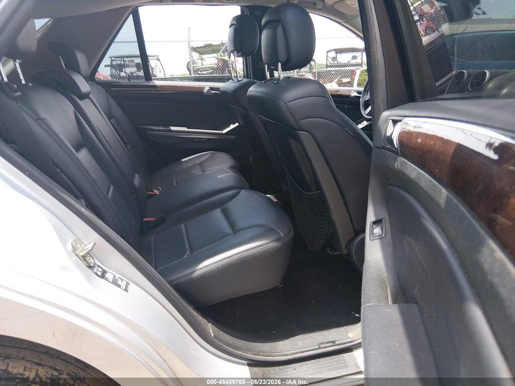 4JGBB8GB8BA719675 2011 MERCEDES-BENZ ML 350 photo no. 8