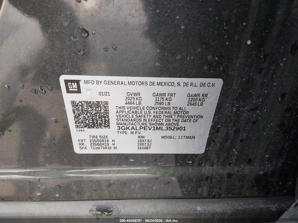 3GKALPEV1ML352901 2021 GMC TERRAIN photo no. 9