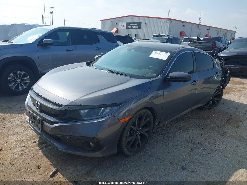 2HGFC2F89LH511671 2020 HONDA CIVIC photo no. 2