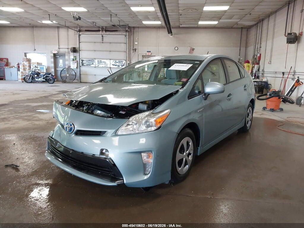 JTDKN3DU4D1669977 2013 TOYOTA PRIUS photo no. 2