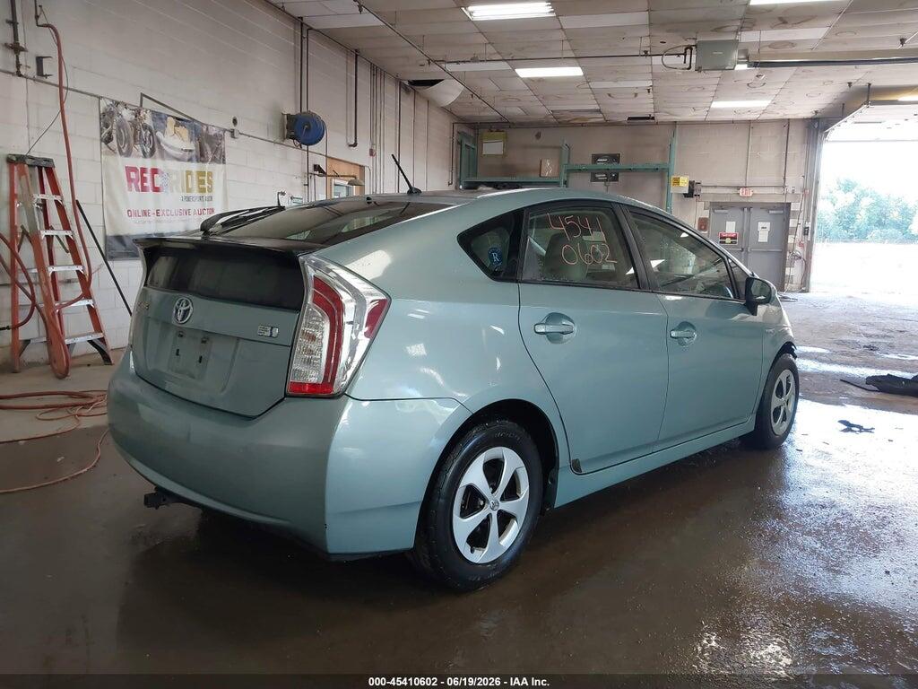 JTDKN3DU4D1669977 2013 TOYOTA PRIUS photo no. 4