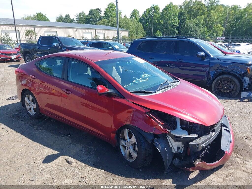 5NPDH4AE7DH391913 2013 HYUNDAI ELANTRA photo no. 1