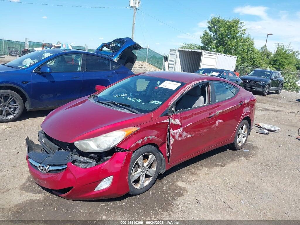 5NPDH4AE7DH391913 2013 HYUNDAI ELANTRA photo no. 2