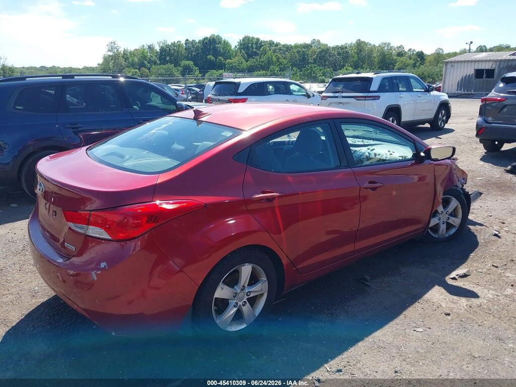 5NPDH4AE7DH391913 2013 HYUNDAI ELANTRA photo no. 4