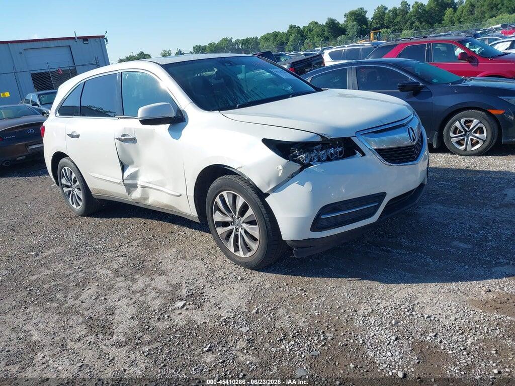5FRYD3H48EB005549 2014 ACURA MDX photo no. 1