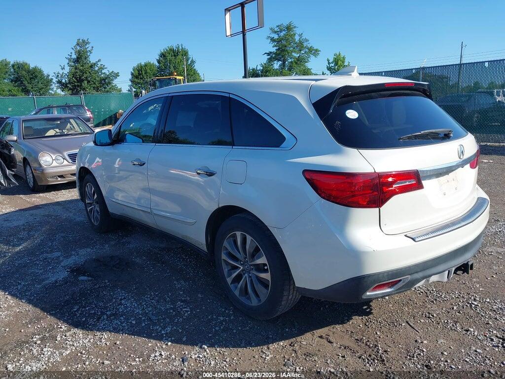 5FRYD3H48EB005549 2014 ACURA MDX photo no. 3