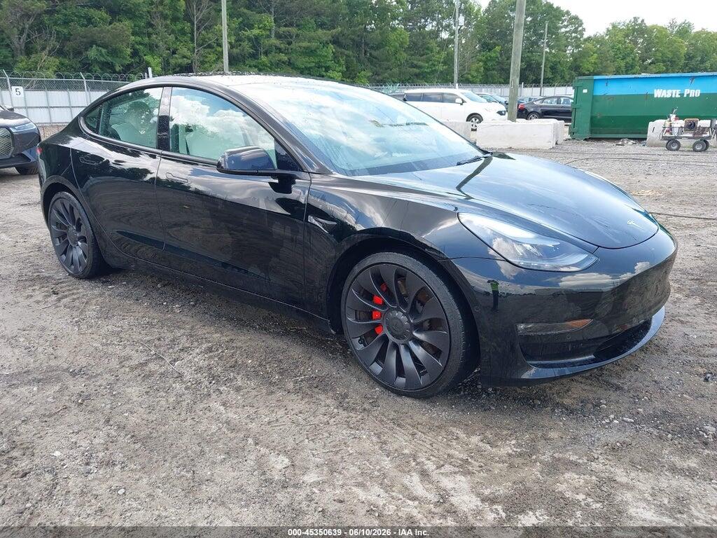 5YJ3E1EC2NF233071 2022 TESLA MODEL 3 photo no. 1